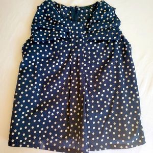 Benetton Polka Dot Blouse